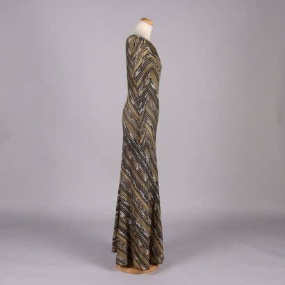 Langes Missoni-Kleid