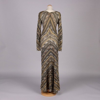 Langes Missoni-Kleid