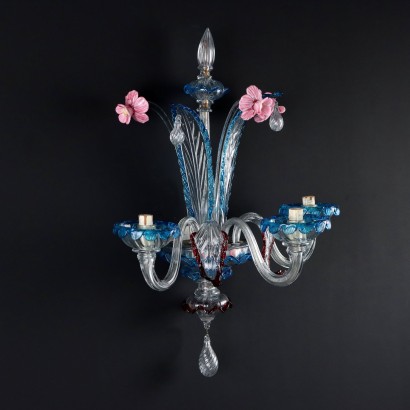 Aplique de cristal de Murano
