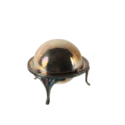 Porta Caviale in Argento Argentiere Faraone Milano