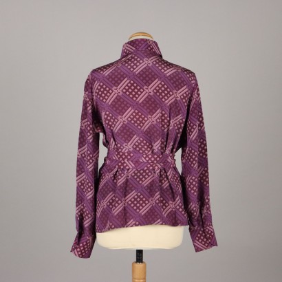 Ferragamo Camicia Vintage in Seta con