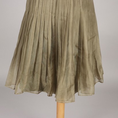 Vestido vintage con capa