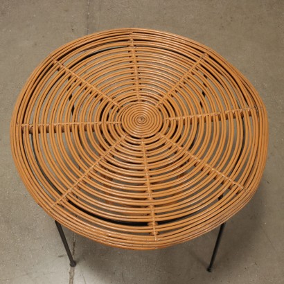 Tavolino in Vimini Anni 60