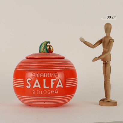 Vase en céramique avec couvercle Coronetti