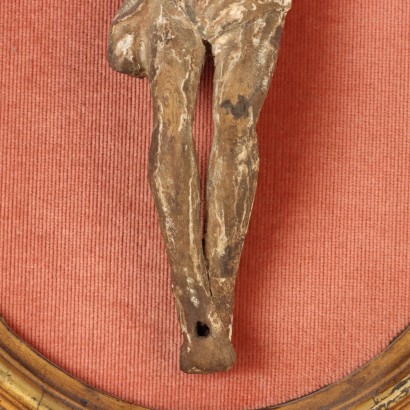 Christ Wooden Sculpture in Frame