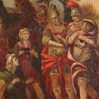 Dipinto La famiglia di Dario III davanti ad Alessandro Magno