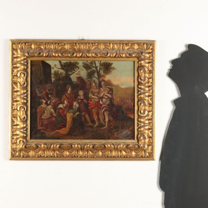 Dipinto La famiglia di Dario III davan,La famiglia di Dario davanti ad Alessa