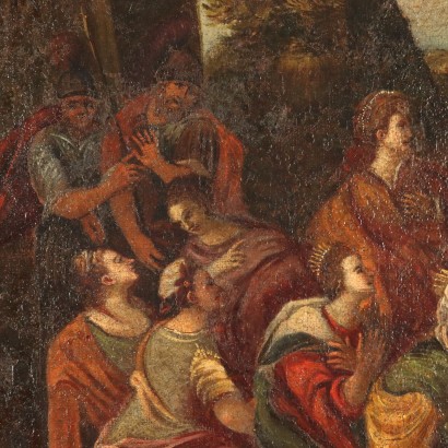 Dipinto La famiglia di Dario III davan,La famiglia di Dario davanti ad Alessa