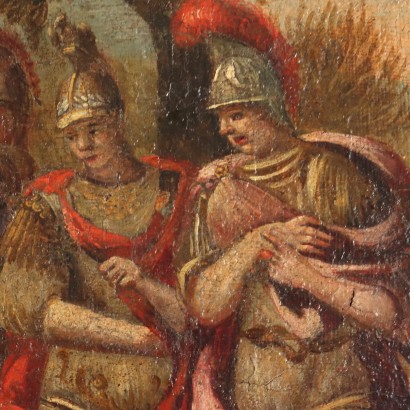 Dipinto La famiglia di Dario III davan,La famiglia di Dario davanti ad Alessa