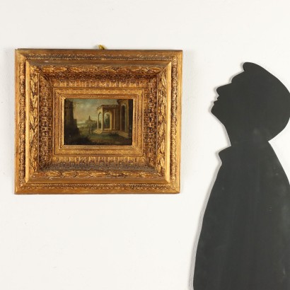 Peinture Capriccio Architectural avec Figure,Capriccio Architectural avec figures