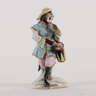 Pair of Porcelain Monkeys by