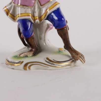 Pair of Porcelain Monkeys by
