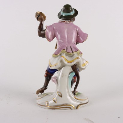 Pair of Porcelain Monkeys by