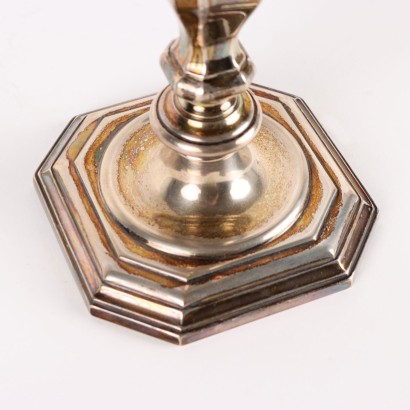Par de Candelabros Fabricación en Plata