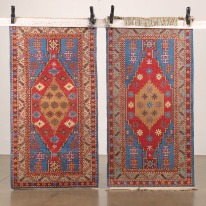 Pair of Samarkand - Manchuria carpets