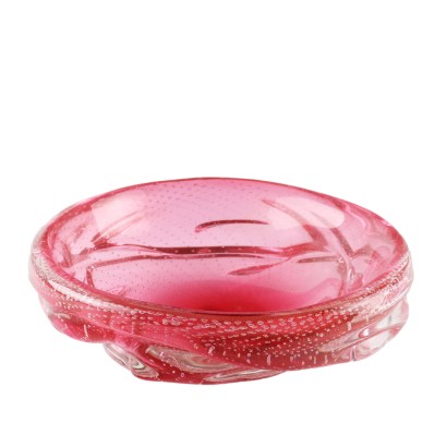 Centre de Table Vintage des Années 50 Verre de Murano