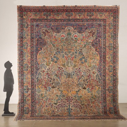 Antiker Kerman-Laver-Teppich – Iran
