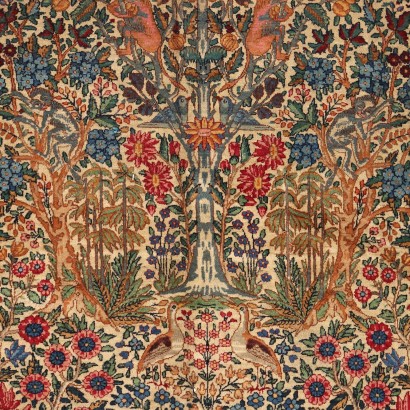 Antiker Kerman-Laver-Teppich – Iran