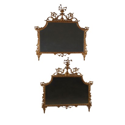Coppia di Specchiere in Stile Neoclassic
