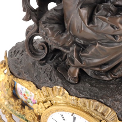 Pariser in Antimon und vergoldeter Bronze