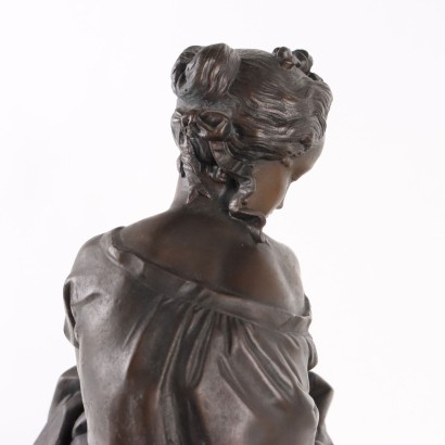 Pariser in Antimon und vergoldeter Bronze