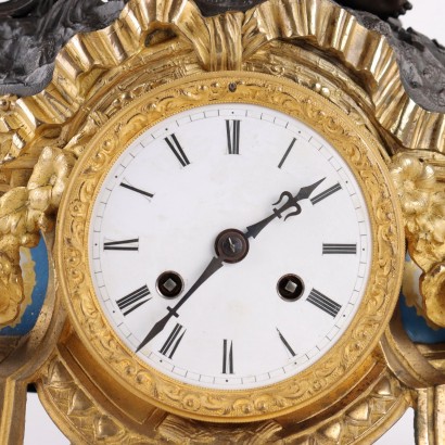 Pariser in Antimon und vergoldeter Bronze