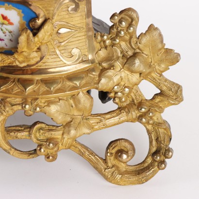 Pariser in Antimon und vergoldeter Bronze