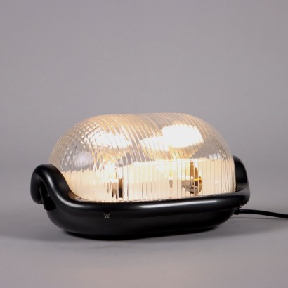Vintage Flos Noce Lamp by A. Castiglioni Glass Italy