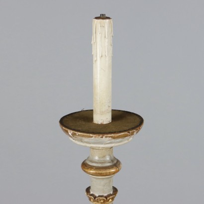 Torciere Eclettico in Legno XIX Secolo
