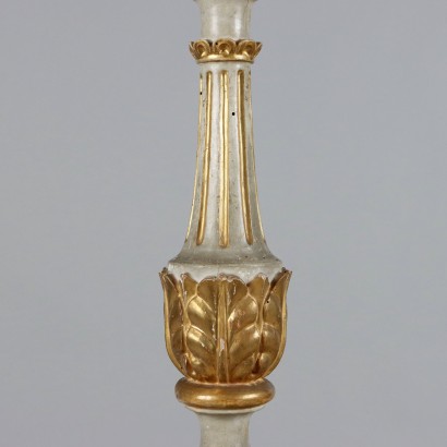 Torciere Eclettico in Legno XIX Secolo