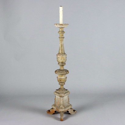 Torciere Eclettico in Legno XIX Secolo