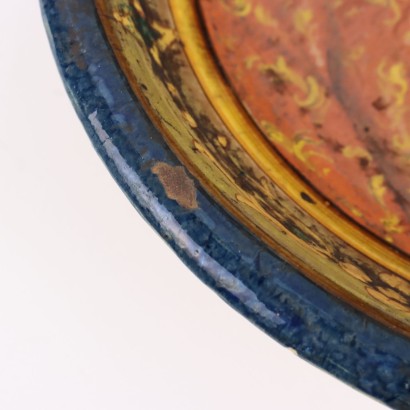 Coppia di Piatti da Parata in Maiolica