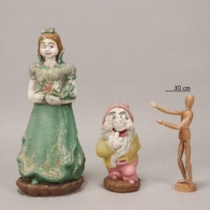 Statue Biancaneve e i Sette Nani in