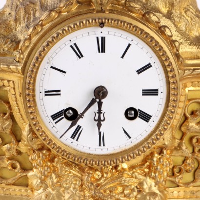 Orologio da Tavolo in Bronzo Dorato