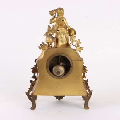 Orologio da Tavolo in Bronzo Dorato