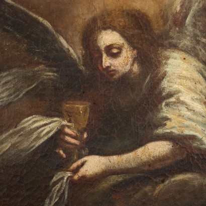 Dipinto con Scena della Passione di Cr,Cristo nell'orto degli ulivi