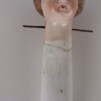 Coppia di Statuine German Bisque Nodders