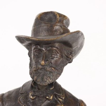 Demi-buste Giuseppe Verdi en Bronze
