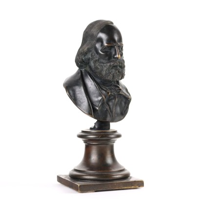 Mezzobusto Giuseppe Garibaldi in Bronzo