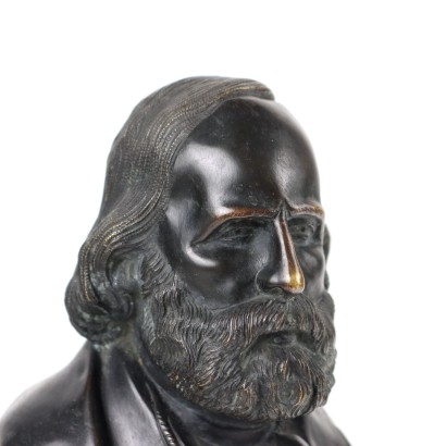 Mezzobusto Giuseppe Garibaldi in Bronzo