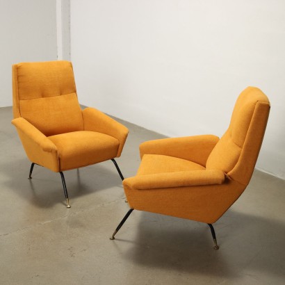 Two 1960s armchairs