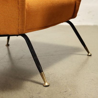 Two 1960s armchairs