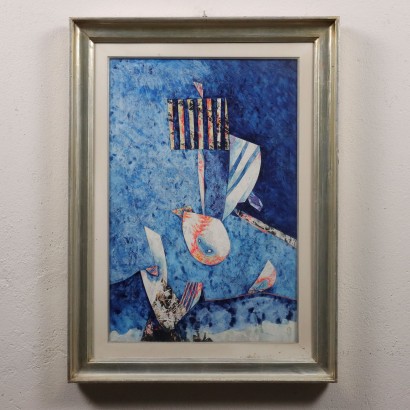 WORK BY GIANNI DOVA,Painting by Gianni Dova,Untitled,Gianni Dova,Gianni Dova,Gianni Dova,Gianni Dova