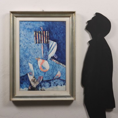 WORK BY GIANNI DOVA,Painting by Gianni Dova,Untitled,Gianni Dova,Gianni Dova,Gianni Dova,Gianni Dova