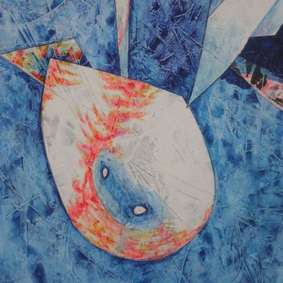 WORK BY GIANNI DOVA,Painting by Gianni Dova,Untitled,Gianni Dova,Gianni Dova,Gianni Dova,Gianni Dova