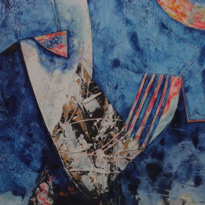 WORK BY GIANNI DOVA,Painting by Gianni Dova,Untitled,Gianni Dova,Gianni Dova,Gianni Dova,Gianni Dova