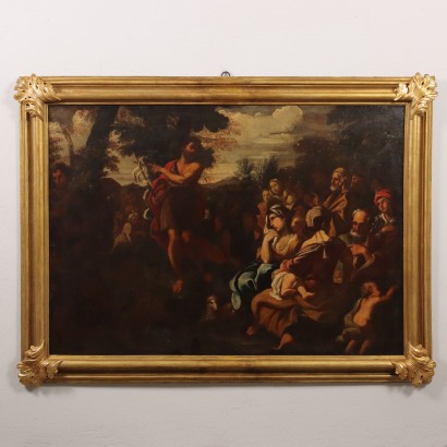 Dipinto La Predica di San Giovanni Battista