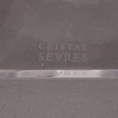 Group of Cristal Sèvres glasses