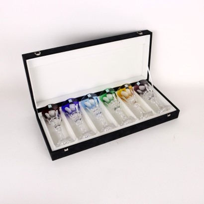 Group of Cristal Sèvres glasses