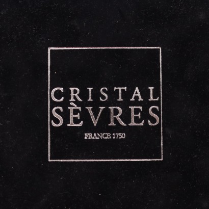 Group of Cristal Sèvres glasses